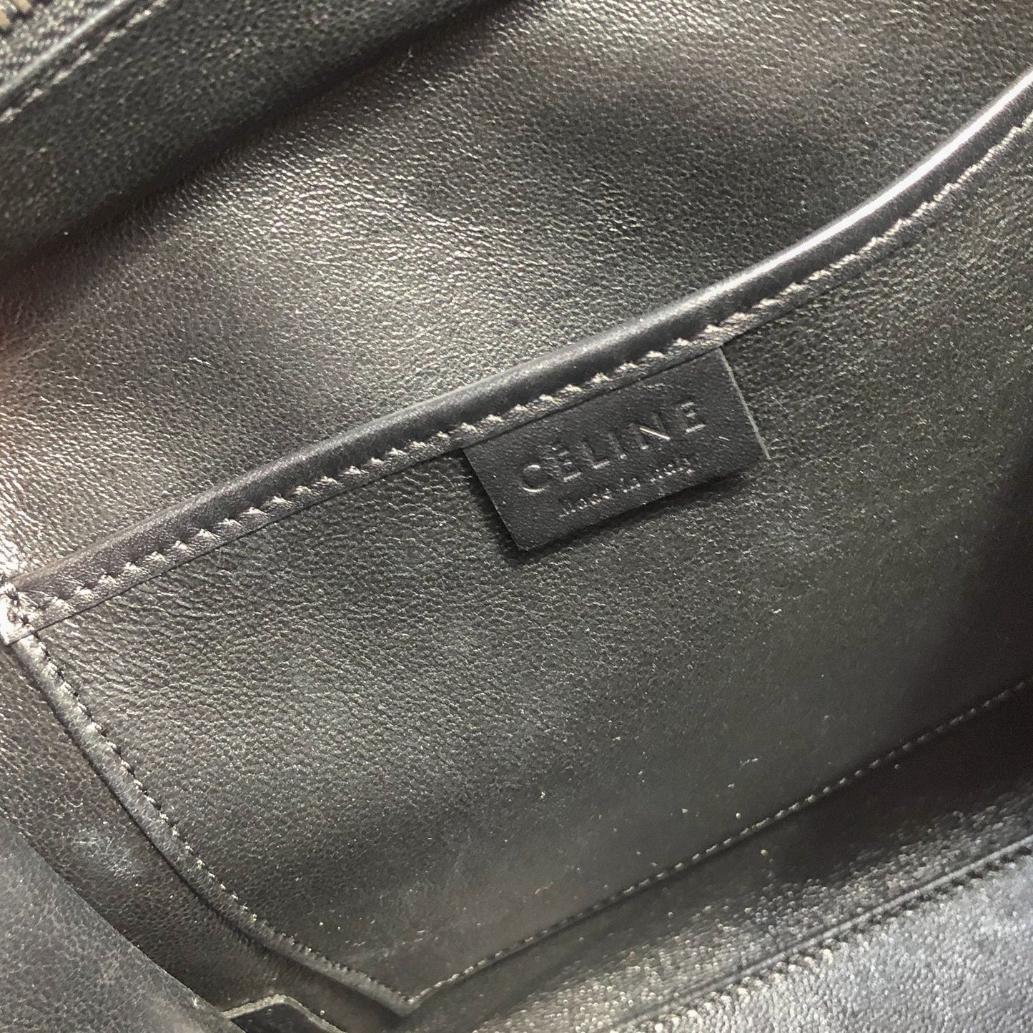 Celine Tricolour Nano Luggage Tote
