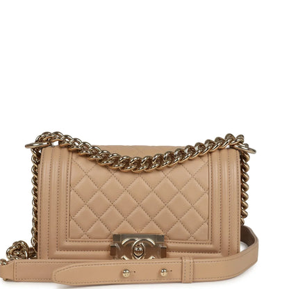 CHANEL MEDIUM CAVIAR LEATHER BOY BAG