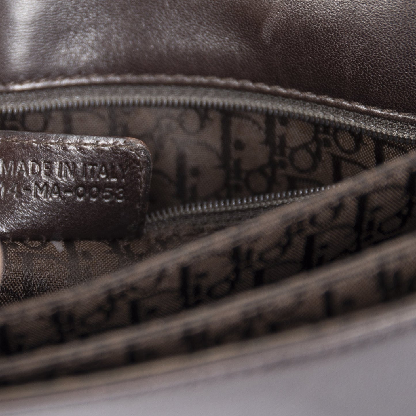 Christian Dior Leather Admit it Bag