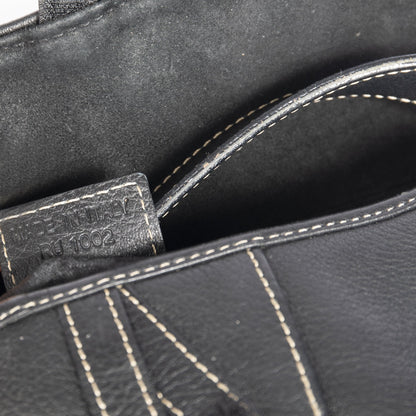 Christian Dior Vintage Leather Saddle Bag