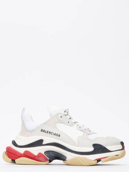 Luxury Balenciaga Trending 2025 Triple S Low-Top Sneakers Black Grey