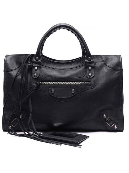 Luxury Balenciaga Trending 2025 WoMen's Classic Motor City Tote Bag Black