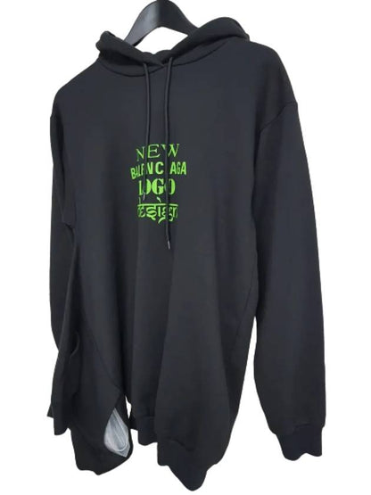 Luxury Balenciaga Trending 2025 New Logo Hoodie Black