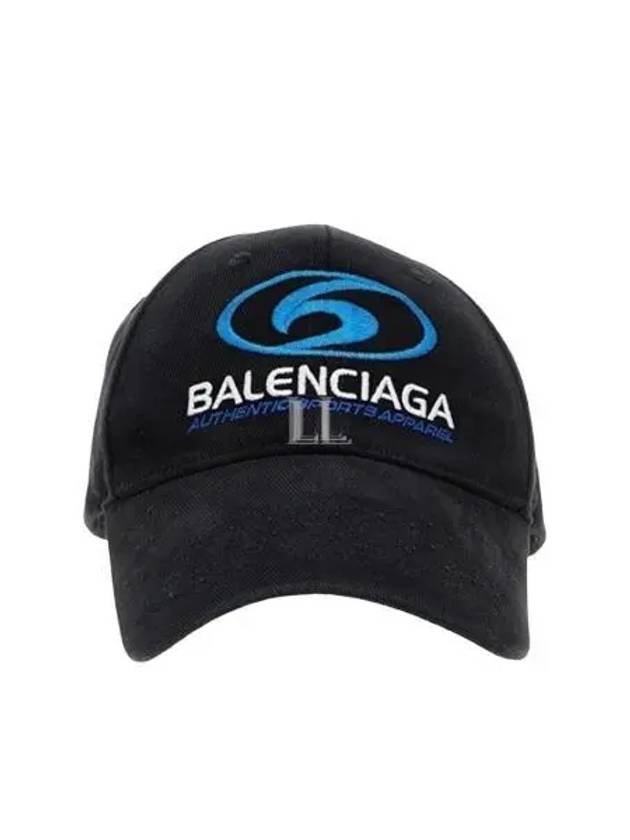 Luxury Balenciaga Trending 2025 Embroided Logo Ball Cap Black