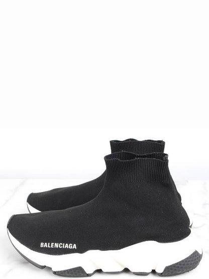 Luxury Balenciaga Trending 2025 Speedrunner sneakers black 39 260
