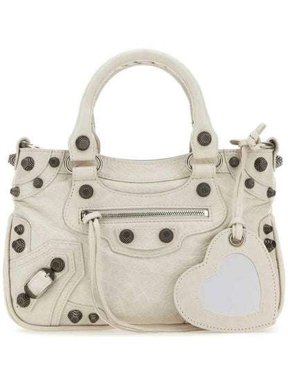 Luxury Balenciaga Trending 2025 Neo Cagole Small Tote Bag Ivory