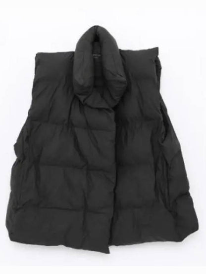Luxury Balenciaga Trending 2025 Wrap Puffer Padded Vest Black