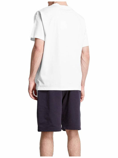 Luxury Burberry Location Short Sleeve T-Shirt White