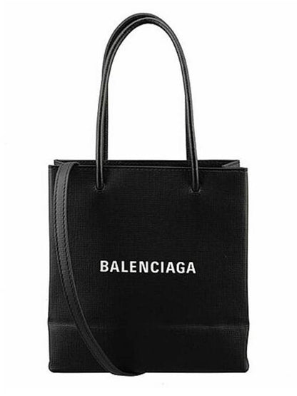 Luxury Balenciaga Trending 2025 Shopping XXS North-South Tote Bag Black