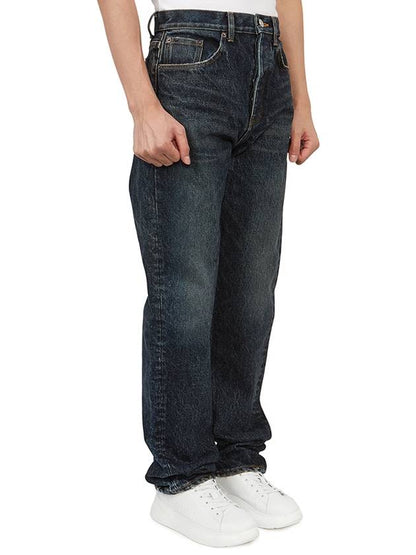 Luxury Balenciaga Trending 2025 Men's Relaxed Jeans Navy