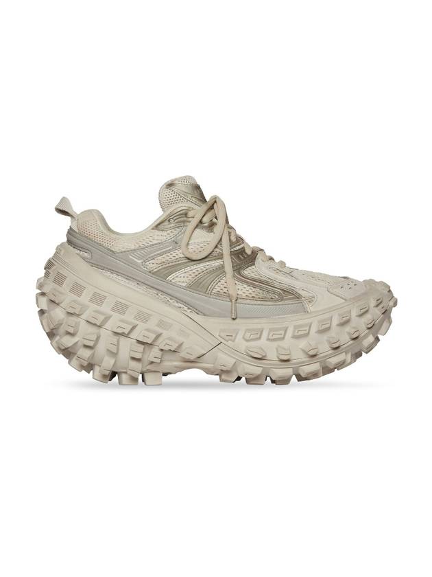 Luxury Balenciaga Trending 2025 Men's Mesh Rubber Defender Low Top Sneakers Beige