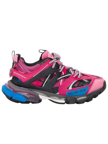 Luxury Balenciaga Trending 2025 Track Low Top Sneakers Blue Pink