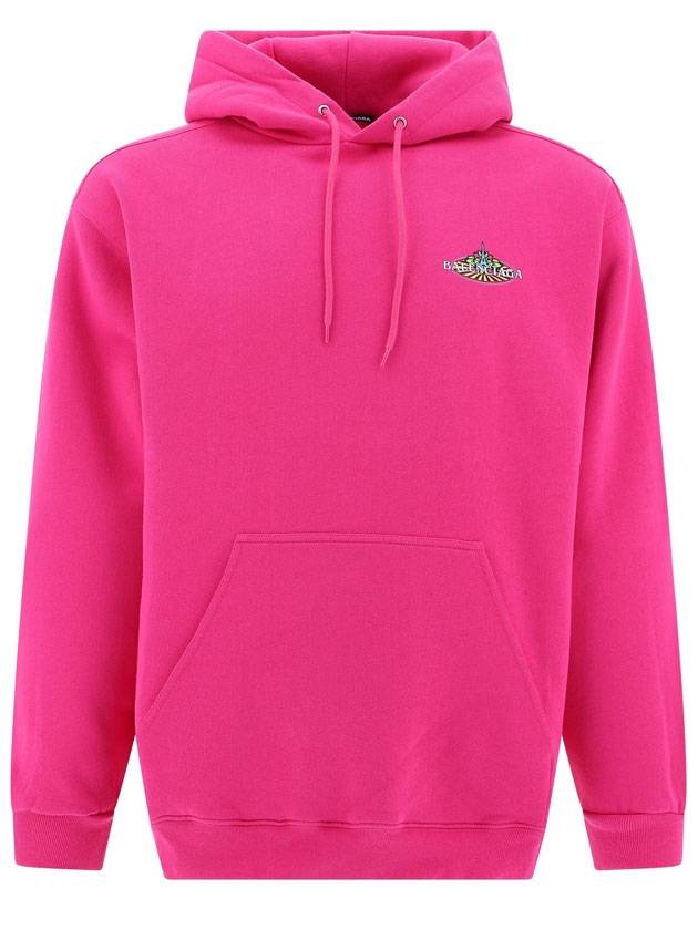 Luxury Balenciaga Trending 2025 Bonjour Oversized Hoodie Pink