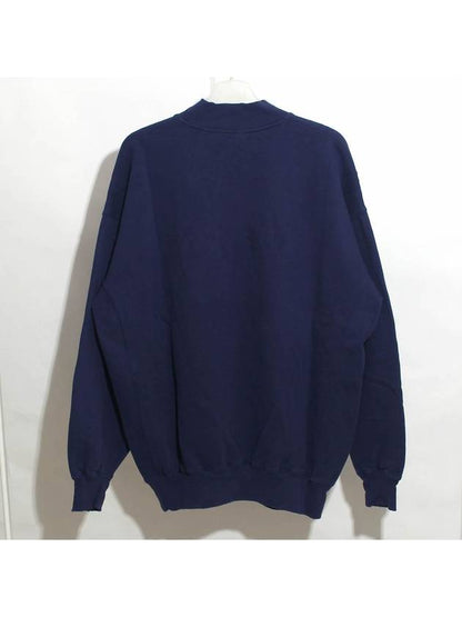 Luxury Balenciaga Trending 2025 WoMen's Free Embroidery Distressed Sweatshirt Navy