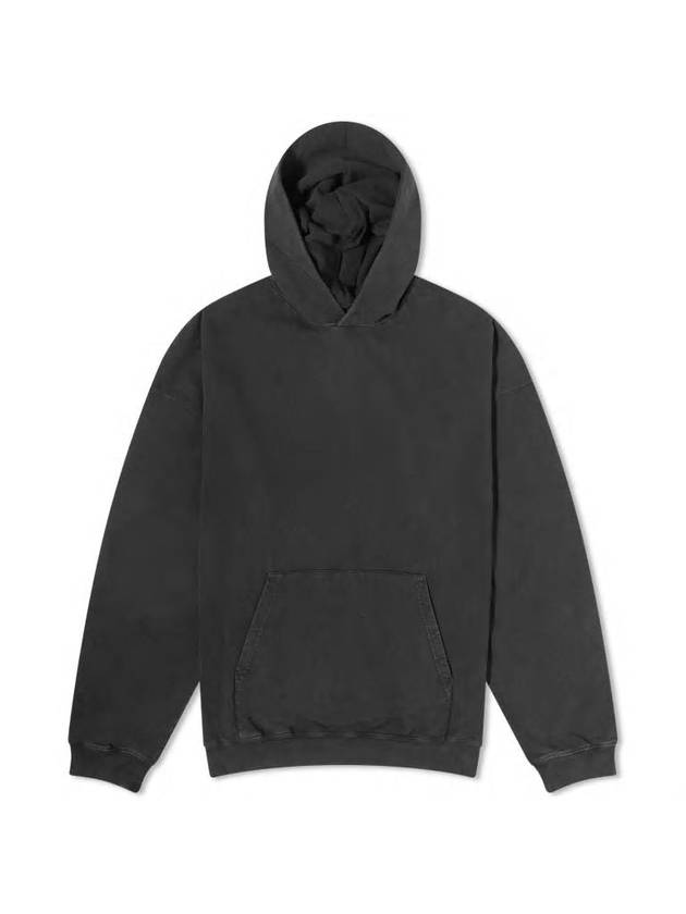 Luxury Balenciaga Trending 2025 Back Logo Hooded Top Black