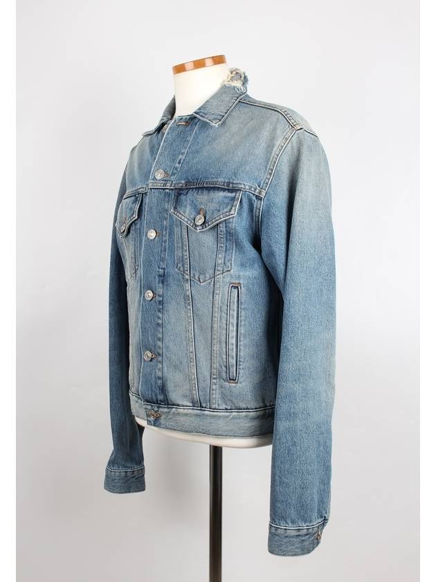 Luxury Balenciaga Trending 2025 BB logo denim jacket 48