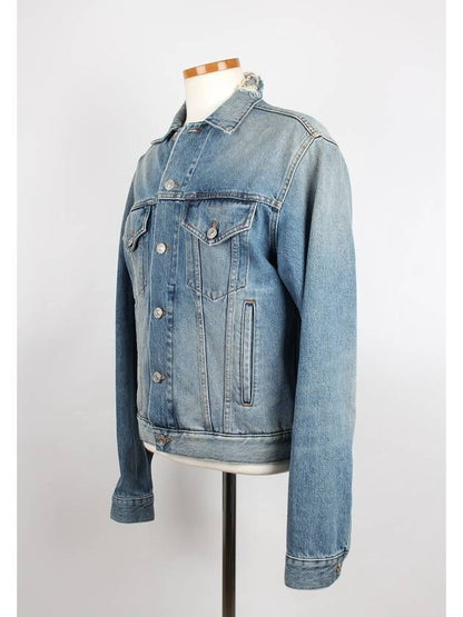 Luxury Balenciaga Trending 2025 BB logo denim jacket 48