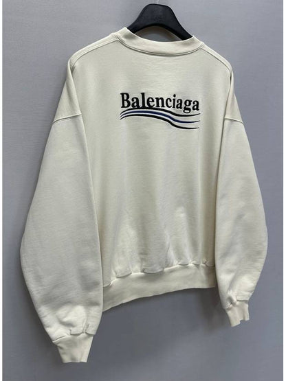 Luxury Balenciaga Trending 2025 Wave logo embroidered sweatshirt