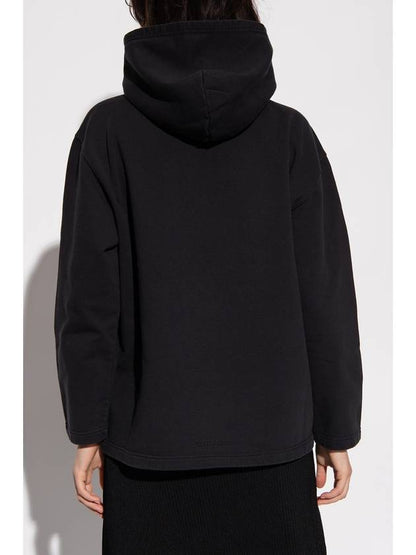 Luxury Balenciaga Trending 2025 Simpsons Print Hoodie Black