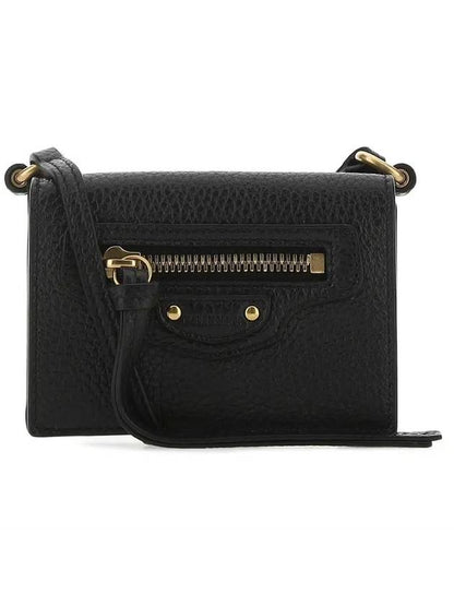 Luxury Balenciaga Trending 2025 Neo Classic Mini Cross Bag Black