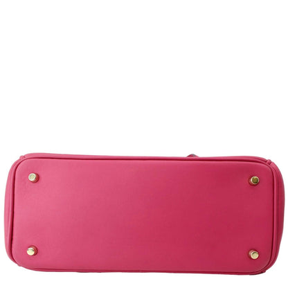 CHRISTIAN DIOR Diorissimo Leather Medium Tote Bag Pink