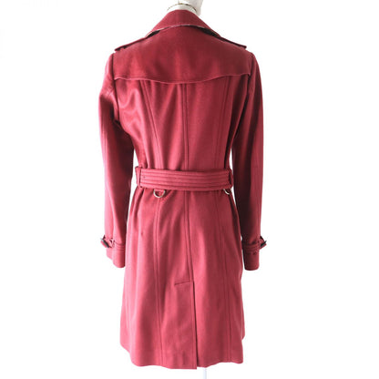 BURBERRY trench coat Main: 100% cashmere, part: 66% wool, part: 22% nylon pink Women 42