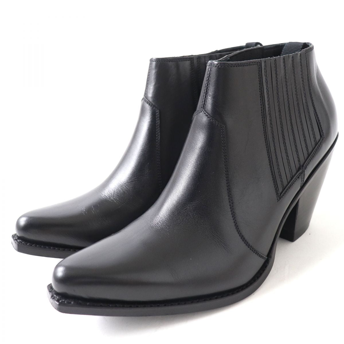 CELINE boots Main: Leather black Women 37