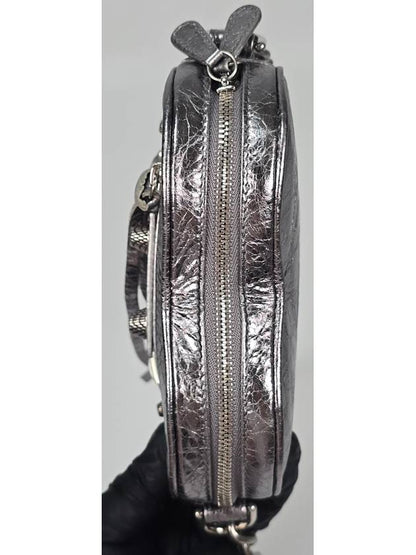 Luxury Balenciaga Trending 2025 Lecagol heart chain shoulder bag