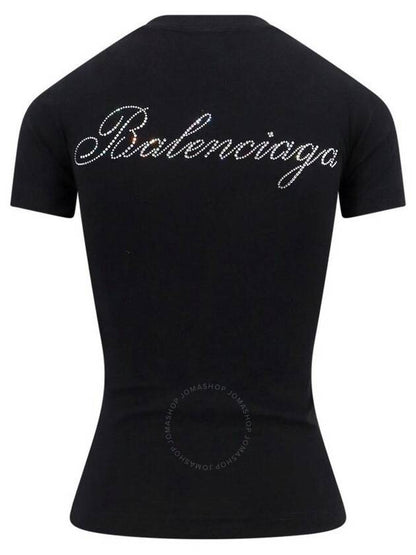 Luxury Balenciaga Trending 2025 24 ss slim fit stretch cotton t-shirt 768075TPVP61000 B0650987511