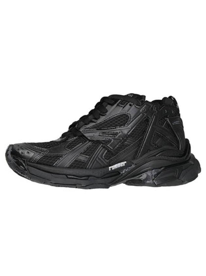 Luxury Balenciaga Trending 2025 Runner Low Top Sneakers Black