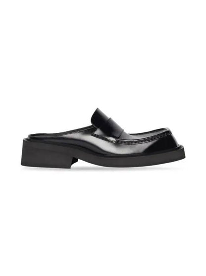 Luxury Balenciaga Trending 2025 Inspector 40MM Leather Bloafer Black