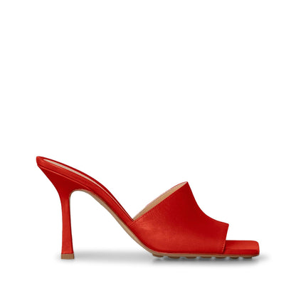 Luxury Bottega Veneta Stretch Heeled Mules
