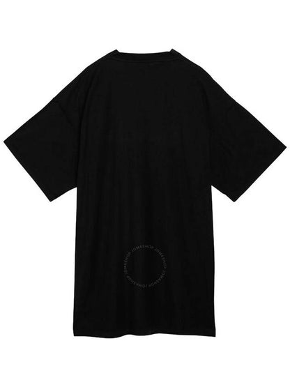 Luxury Balenciaga Trending 2025 Logo Print Short Sleeve T-Shirt Black