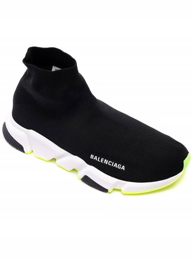 Luxury Balenciaga Trending 2025 Speed Runner High Top Sneakers Black Yellow
