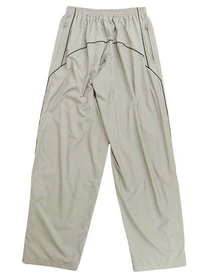 Luxury Balenciaga Trending 2025 Wide Leg Track Pants Beige