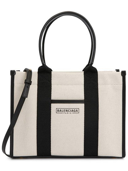 Luxury Balenciaga Trending 2025 Hardware Small Tote Bag with Strap Beige