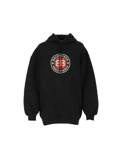 Luxury Balenciaga Trending 2025 Men's Logo Hoodie Black