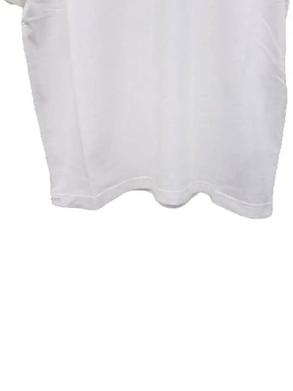 Luxury Balenciaga Trending 2025 Back Logo Short Sleeve T-Shirt White