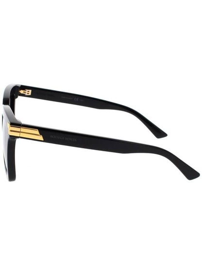 Luxury Bottega Veneta Square Sunglasses Black