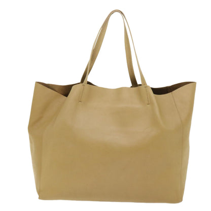 Luxury CELINE Shoulder Bag Leather Beige  ep1109