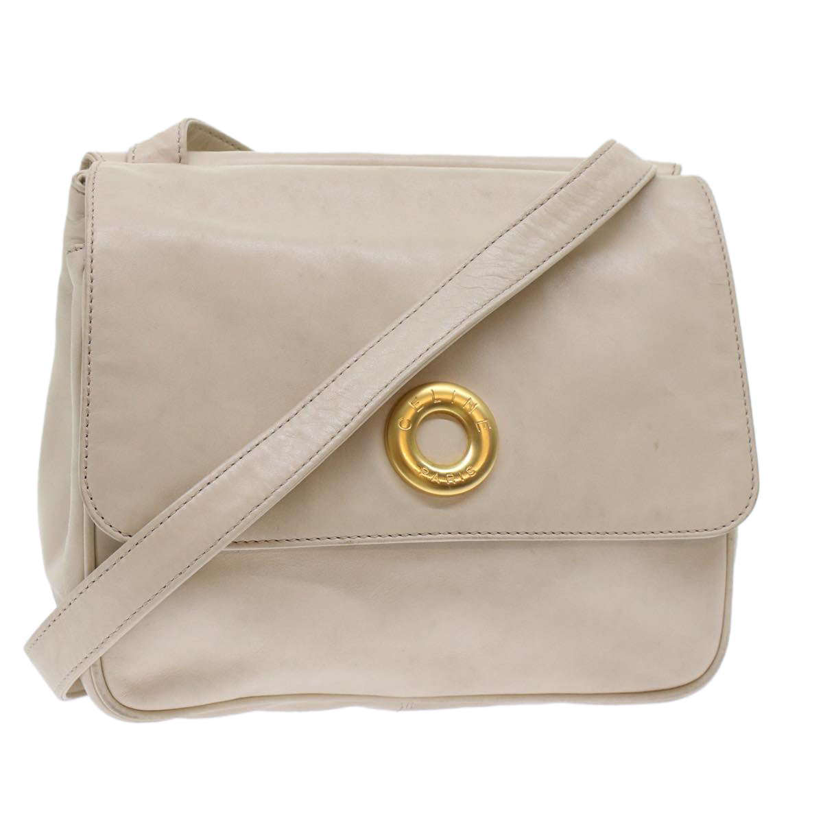 Luxury CELINE Shoulder Bag Leather Whe  ep1176