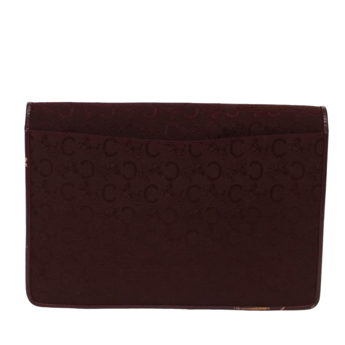 Luxury CELINE C Macadam Canvas Clutch Bag Red  ep1263