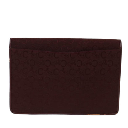 Luxury CELINE C Macadam Canvas Clutch Bag Red  ep1263