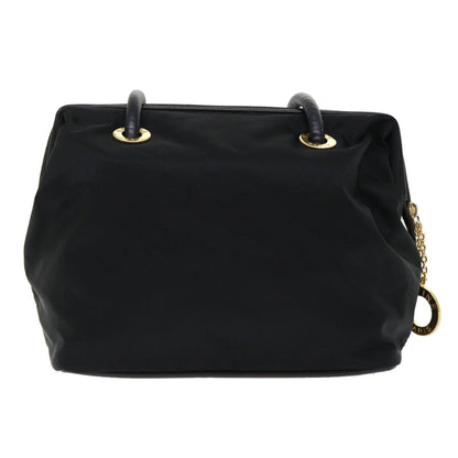 Luxury CELINE Shoulder Bag Nylon Leather Black  ep1289