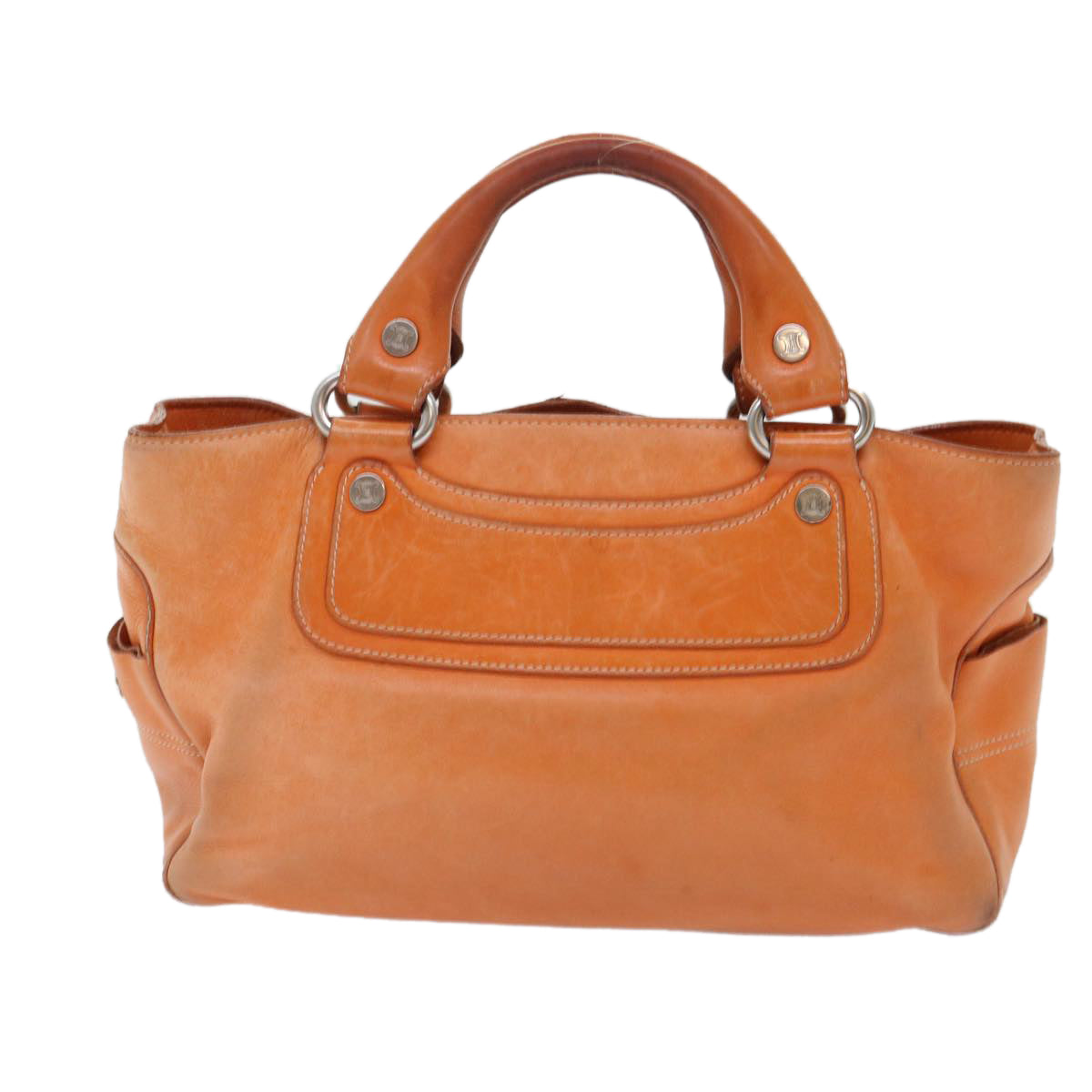 Luxury CELINE Hand Bag Leather Orange  ep1358