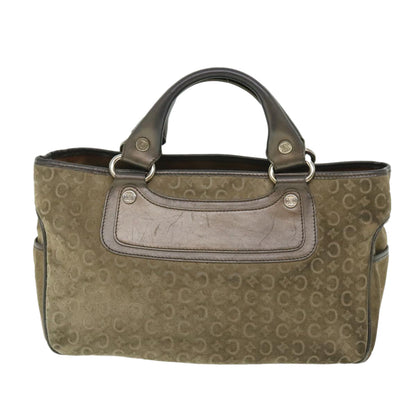 Luxury CELINE C Macadam Canvas Hand Bag Brown  ep1454