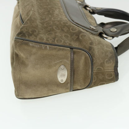 Luxury CELINE C Macadam Canvas Hand Bag Brown  ep1454
