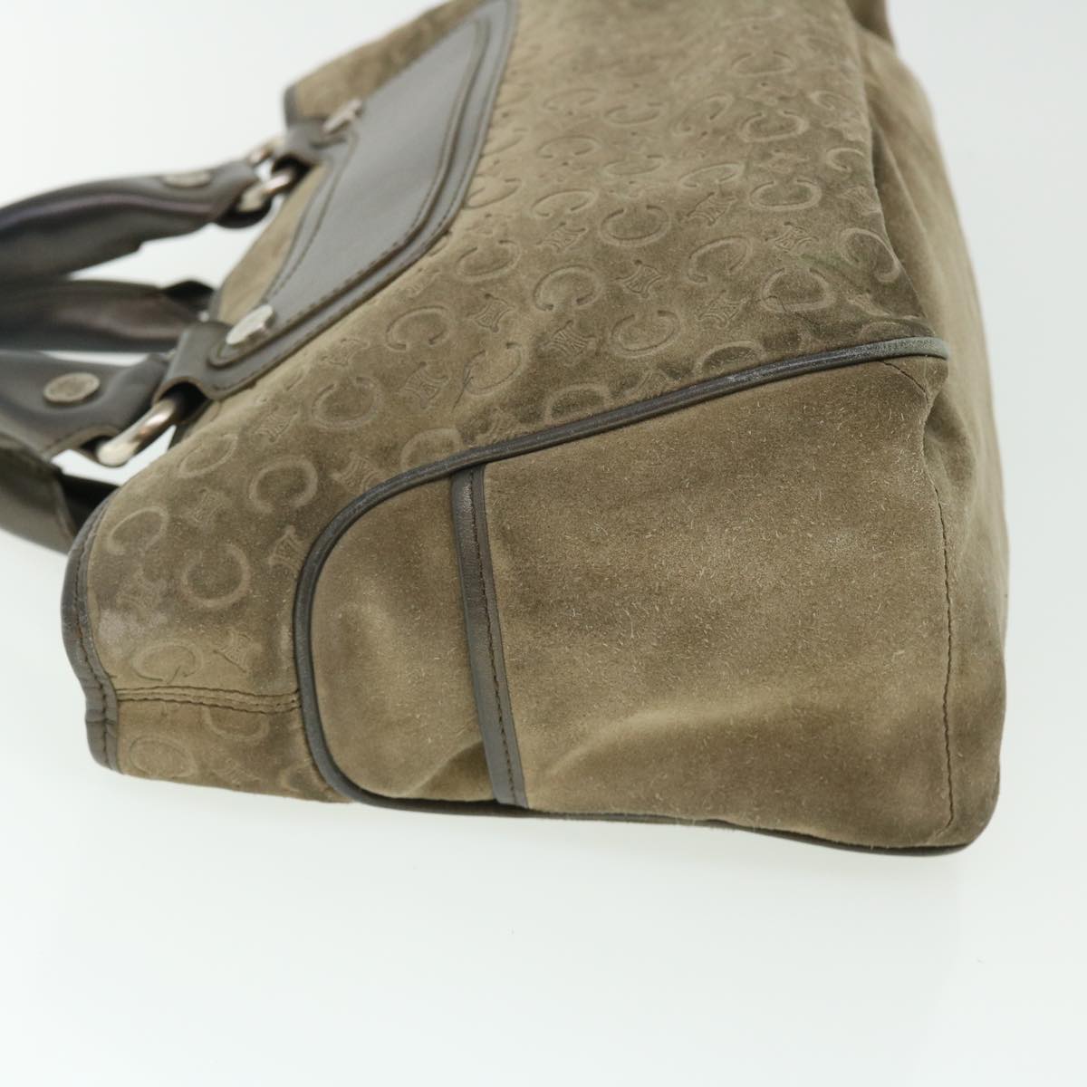 Luxury CELINE C Macadam Canvas Hand Bag Brown  ep1454