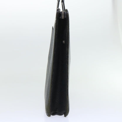 Luxury BurberrySs Hand Bag Leather Black Auth ep1643