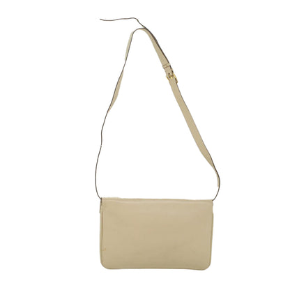 Luxury CELINE Shoulder Bag Leather Beige  ep1657